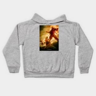 The Last Hunter - Solomon and Kainda Vs Eshu Kids Hoodie